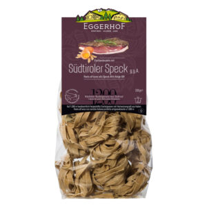 Pasta all‘uovo allo Speck Alto Adige IGP